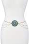 Western Stone Conch Waist Belt