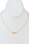 Rhinestone Linked Stars Pendant Necklace
