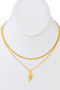Snake Pendant Layered Necklace