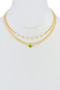 Three Piece Choker Necklace Set