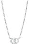 Linked Circles Pendant Necklace