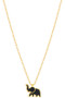 Dainty Elephant Pendant Necklace