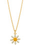 Daisy Epoxy Pendant Necklace
