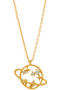 Ring Planet Pendant Necklace - #GN7243