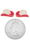 Mini Western Hat Stud Earrings