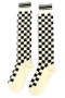 Checkered Knee High Socks