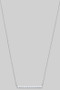 Cz Pave Bar Pendant Necklace