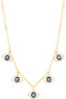 Evil Eye Charm Chain Necklace