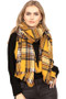 Plaid Cozy Winter Scarf