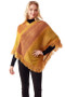 Color Stripe Poncho
