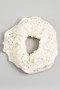 Perforated Hair Scrunchie