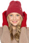 Textured Knit Foded Beanie