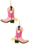 Western Boot Dangle Earrings