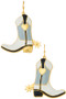 Western Boot Dangle Earrings