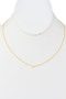 Mini Diamond Pendant Necklace