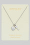 Heart Lock Key Necklace