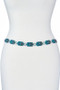 Western Linked Square Conch Belt