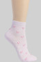 Heart Print Ankle Socks - #DS130