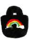 Fuzzy Rainbow Shoulder Bag