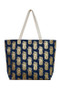 Large Pineapple Tote Bag