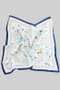Lavish Floral Print Square Scarf