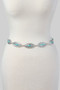 Western Turquoise Stone Buckle Chain Belt