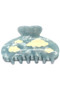 Marble Cloud Jaw Hair Clip