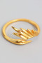 Elegant Crane Twist Ring