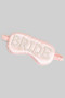 Pearl And Rhinestone Bride Silky Sleeping Mask