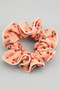 Cherry Print Corduroy Hair Scrunchie