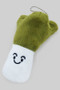 Green Onion Plush Bag Charm Keychain