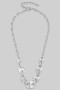Vintage Metal Animal Nose Chain Necklace