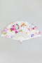 Multi Colored Floral Print Foldable Fan