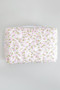 Quilted Floral Makeup Pouch - #KB24705