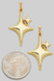 Double Pointed Star Earrings
