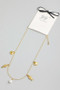 Stainless Steel Gold Dipped Sea Life Necklace