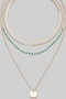 Four Piece Layered Necklace