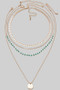 Four Piece Layered Necklace