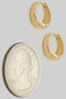 Small Hinge Hoops Made Of Brass