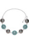 Linked Floral Stone Belt