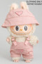 Designer Bucket Hat And Overalls Labubu Outfit