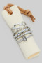Five Ring Twist Texture Chain Set