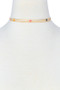 Layered Choker Necklace - #IN21552