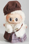 Four Piece Fur Vest Labubu Outfit Only