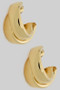 Brass Stacked Hoops