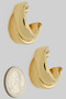 Brass Stacked Hoops