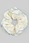 Large Country Flower Hair Scrunchie
