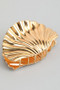 Large Metal Shell Hair Clip
