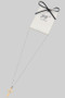 Two Tone Cross Pendant 18K Gold Necklace