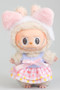 Cute Dress And Fuzzy Ears Labubu Outfit